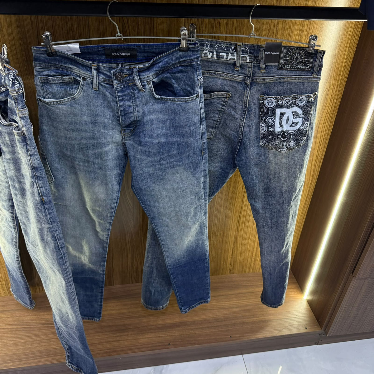 Dolce & Gabbana Jeans Homme Bleu